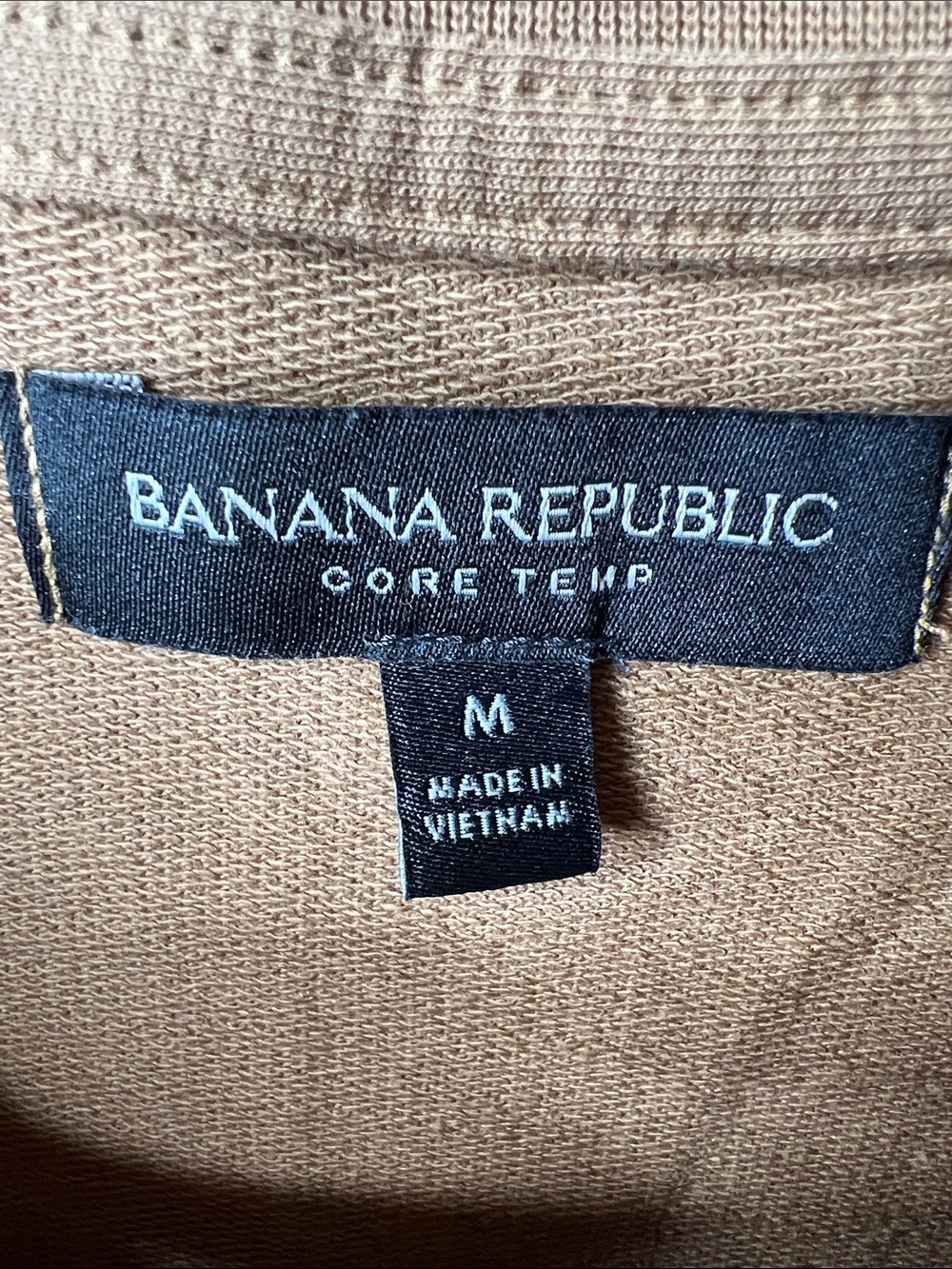 Banana Republic Men's Camel/Tan Crewneck Sweatshirt size M - Picture 2 of 10